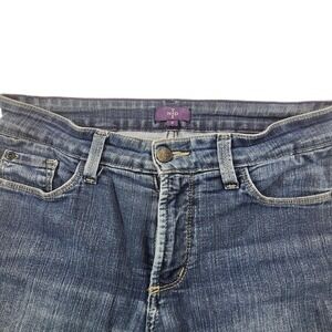NYDJ Womens 6 Blue Jegging Lift Tuck Technology Mid Rise 29 Inseam USA